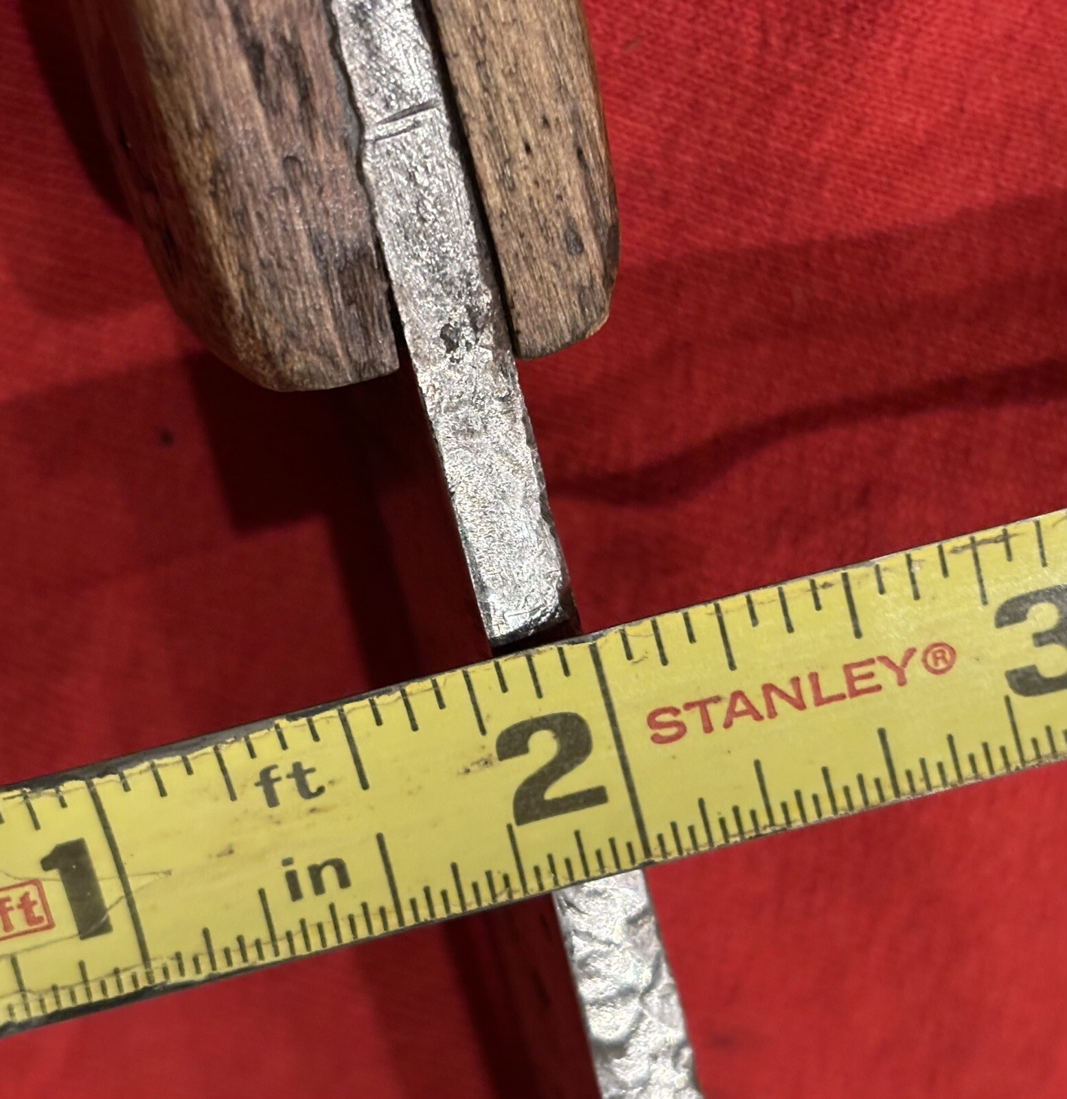 STACEY BROTHERS - CIVIL WAR ERA SHEFFIELD 1800’S - CUT DOWN KNIFE - ANTIQUE