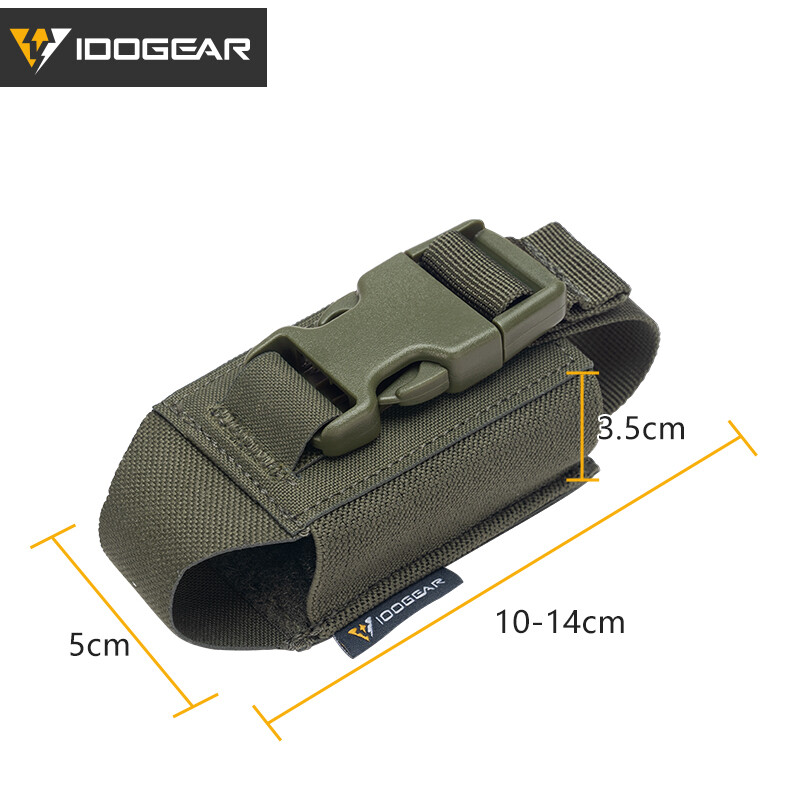 IDOGEAR Tactical Single Flashbang Pouch Tool Pouch Airsoft Multi-Function Gear