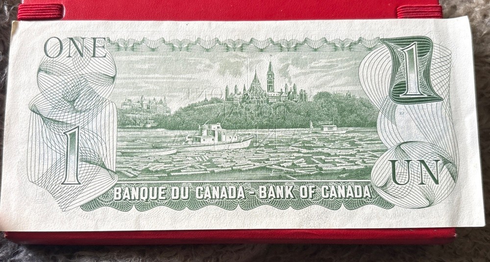 1973 1 dollar Canada bills mint condition
