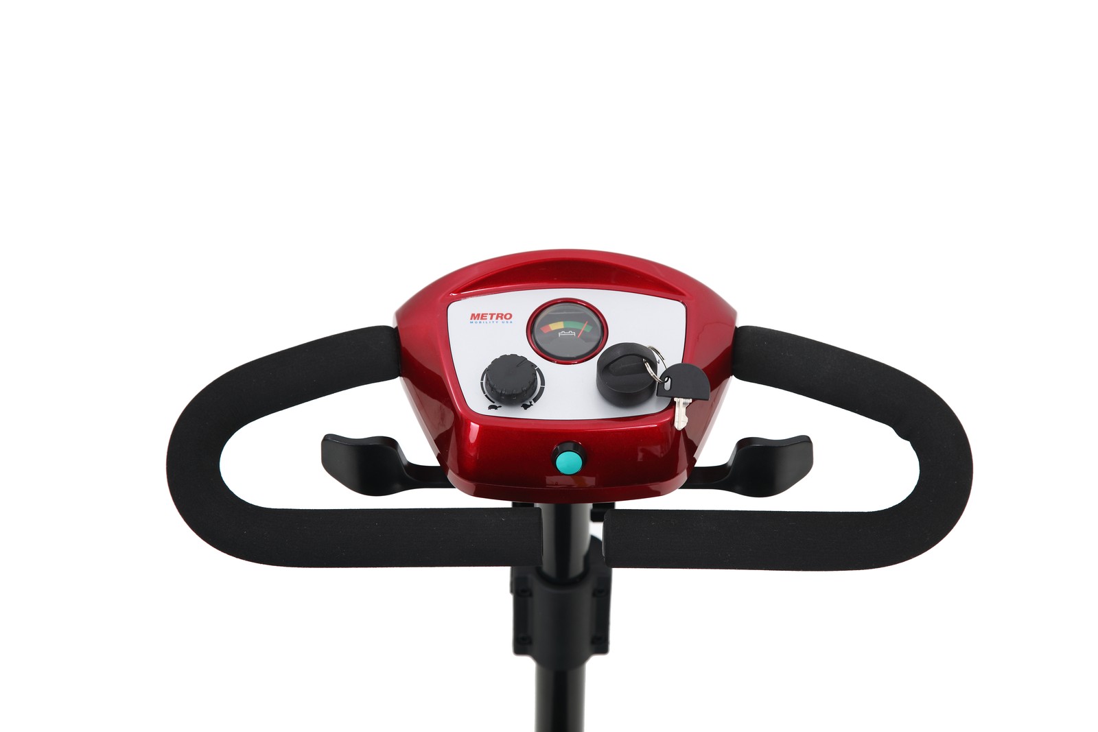 METRO 4 Wheel Travel Mobility Scooter with 300W Motor for Adult-300lbs, RED