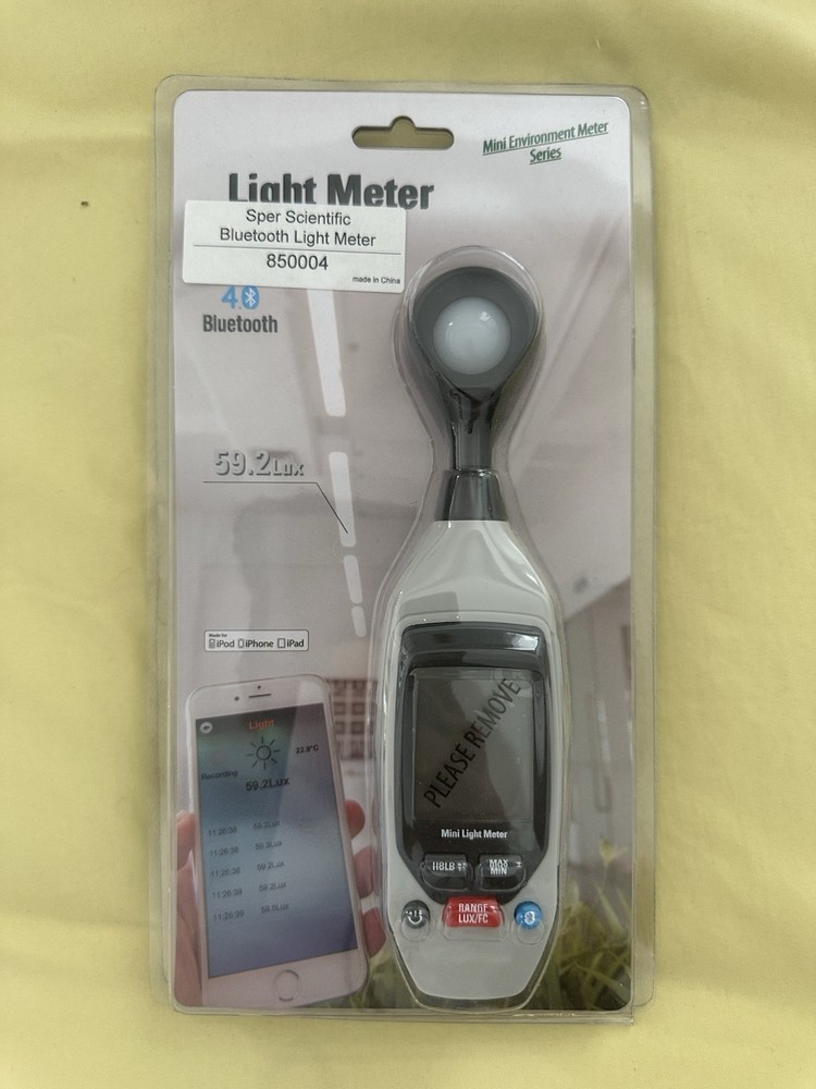 Sper Scientific Bluetooth Light Meter 850004
