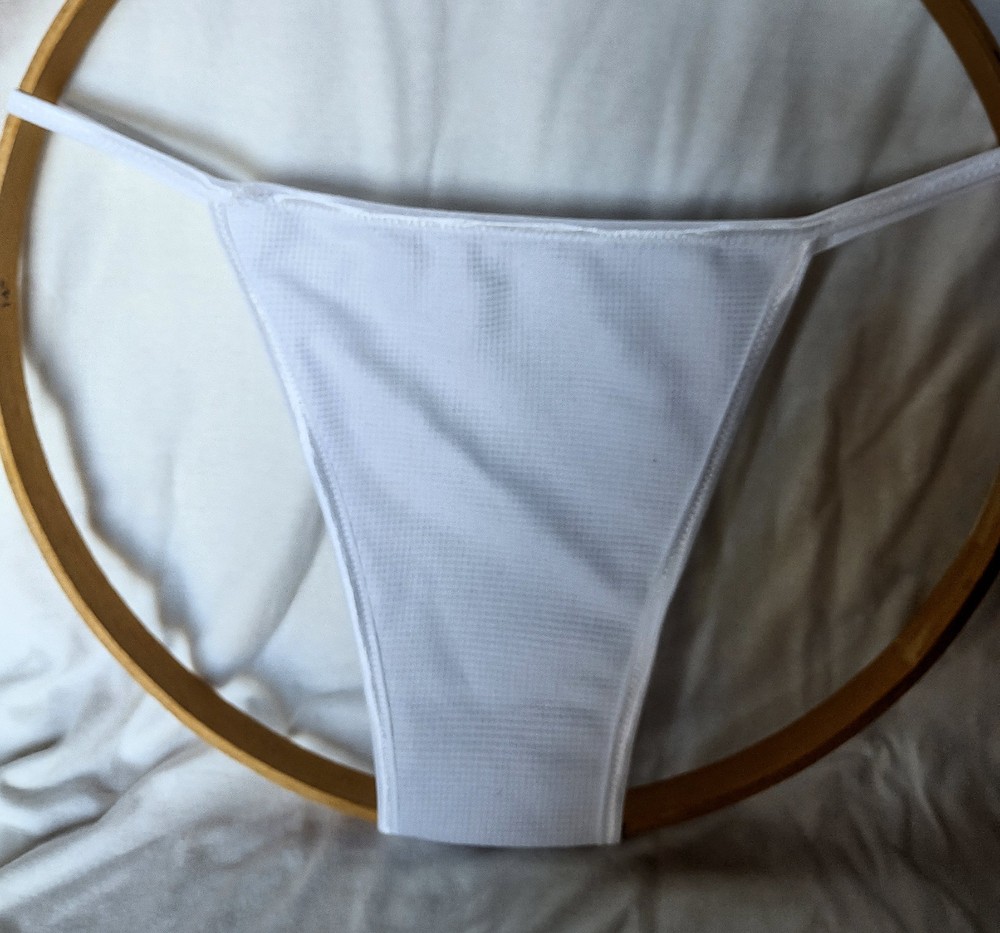 Men's SEAMLESS Half Back Tanga String Bikini Poly Blends HAND MADE Custom Size