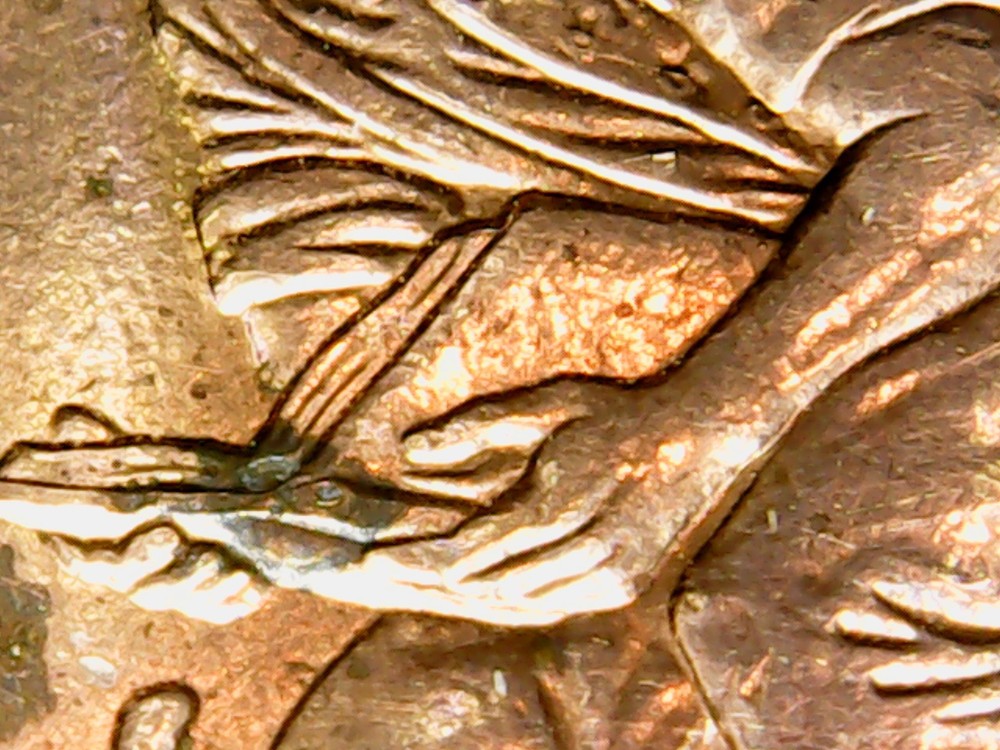 2009 Lincoln Bicentennial Cent   Extra finger
