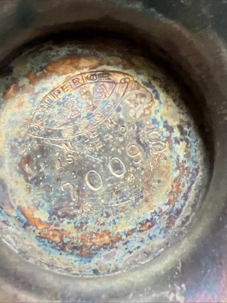 Vintage Superior Silver SP Co. 7009S Pitcher Silverplate