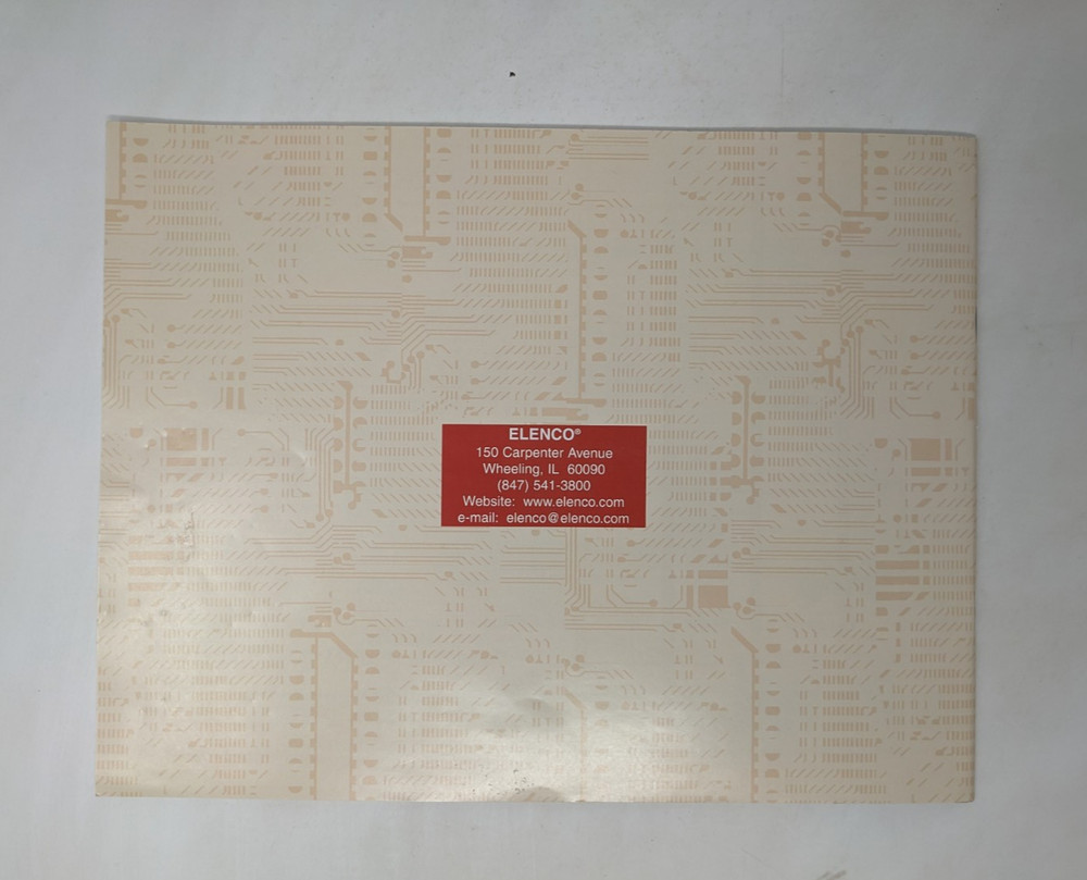 Electronic Snap Circuits SC-300 Electronics Kit Manual Only***