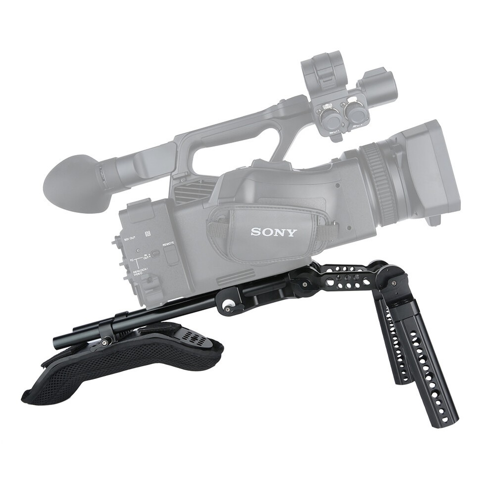 Niceyrig Shoulder Pad Kit 15mm Rod Support System with Rosette Cheese Handle