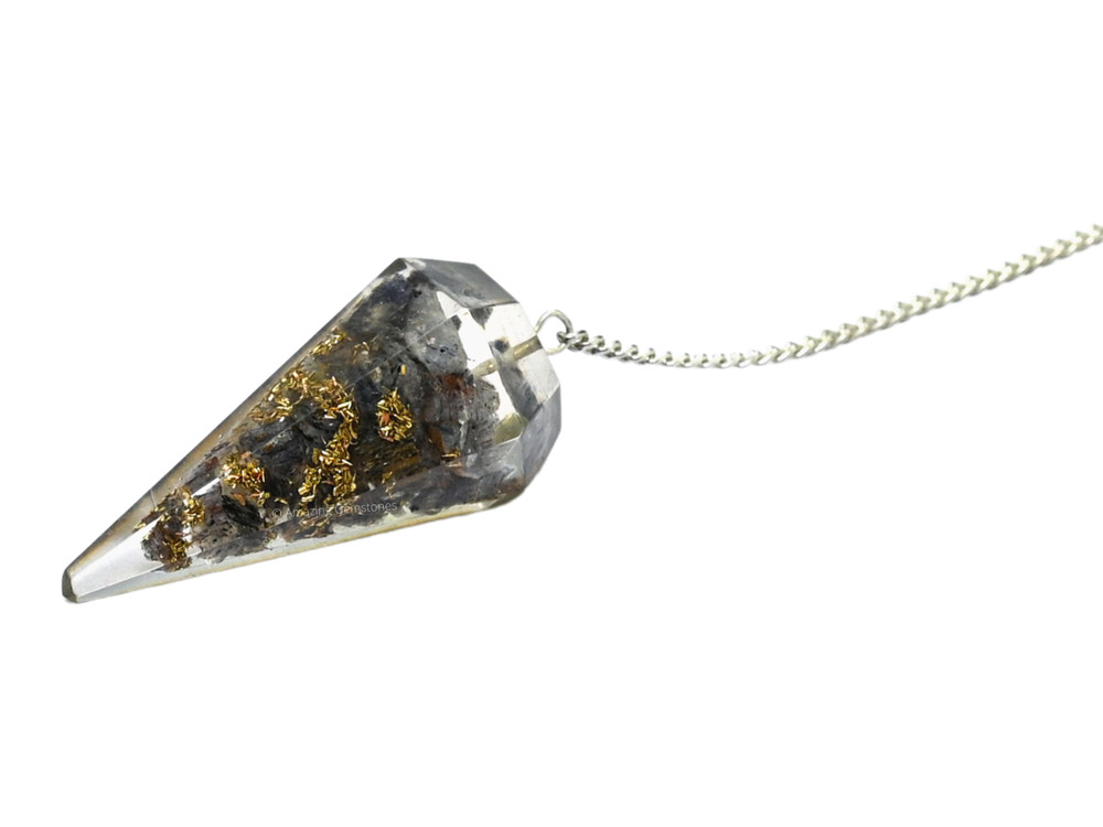 Blue Aventurine Orgone Pendulum