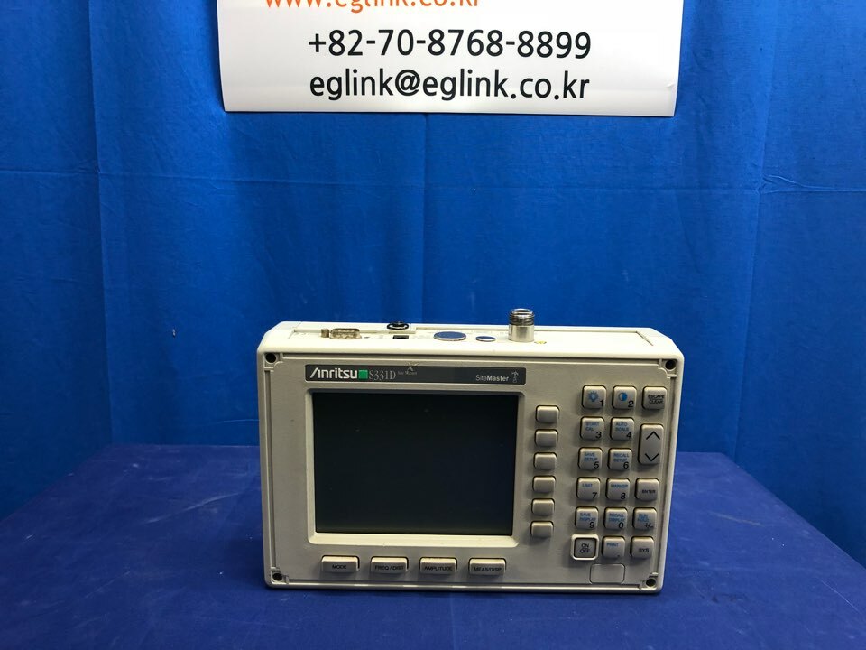 Anritsu S331D Sitemaster no backlight/ with generic cal kit
