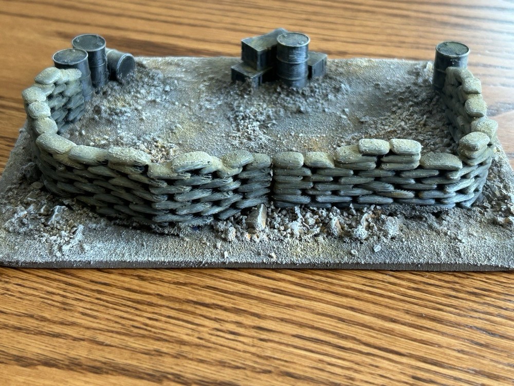 Tabletop Gaming Terrain Painted, Ready to Use