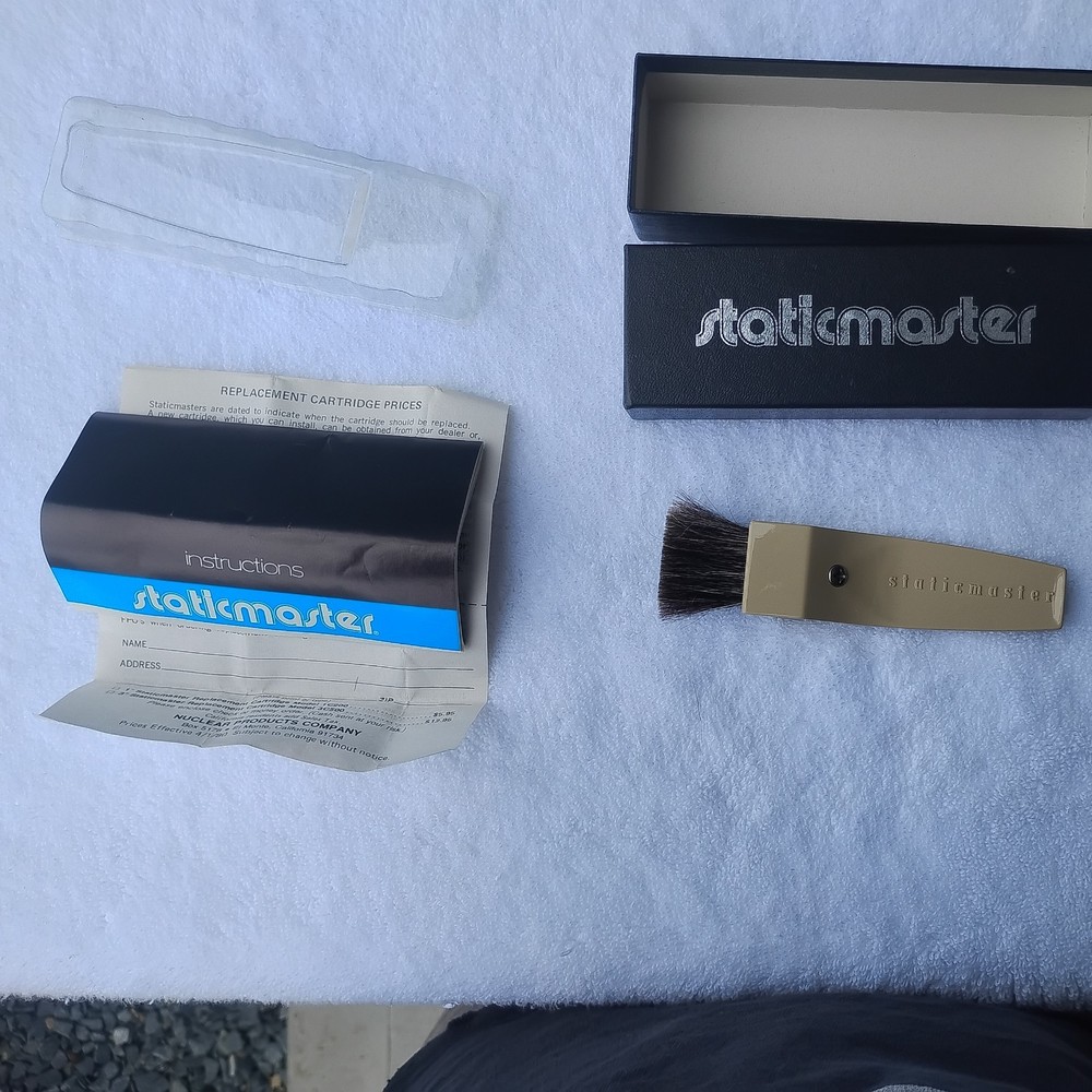Static Master Brush 1C 50 Staticmaster Dec. 1965 A1