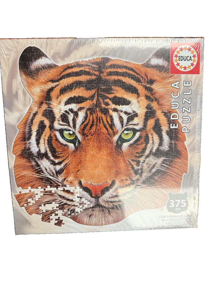 Educa – “Tiger Face” Shaped Jigsaw Puzzle (Model 18475)