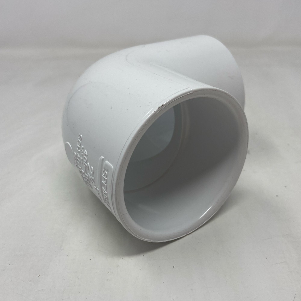 Spears 406-025 PVC 90° Elbow, Sch 40, White, 2-1/2" Socket x Socket