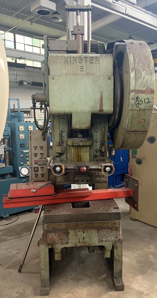 60 Ton Minster 6 Flywheel Gap Frame OBI Press