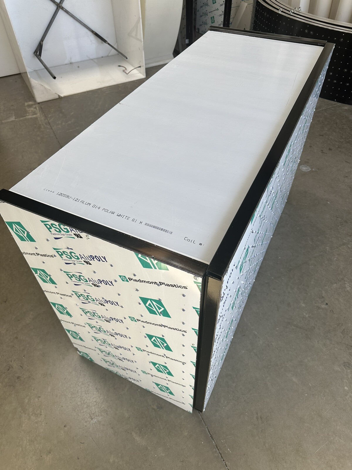 LED DJ Booth Programable. Foldable Multicolors LED.