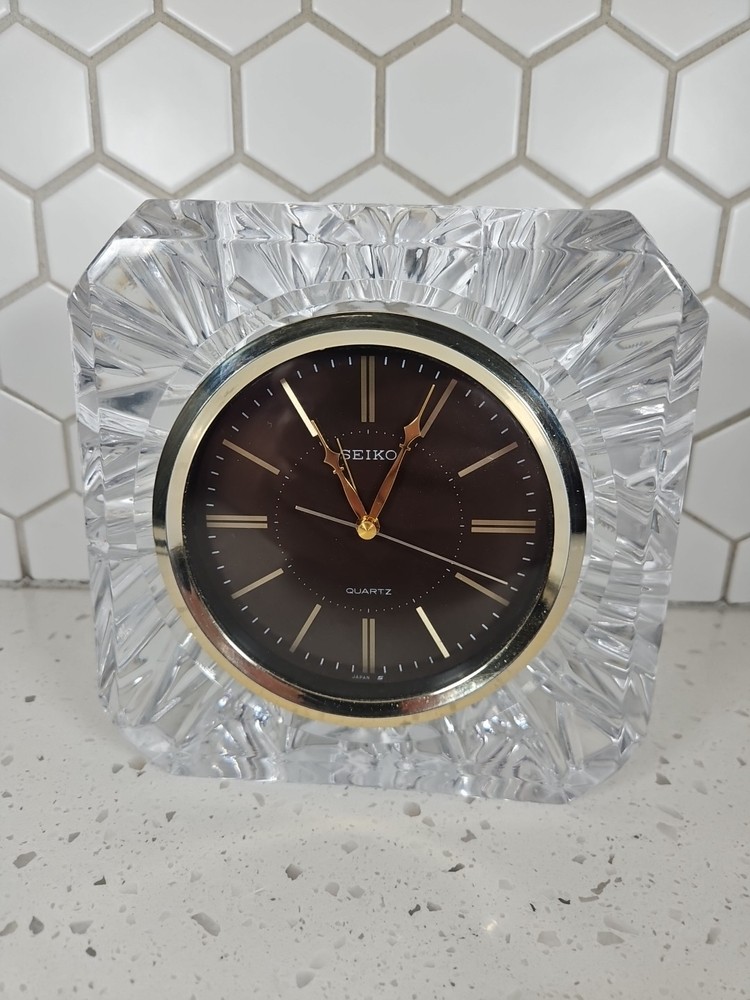 Seiko Quartz Crystal Clock Ref#QQK103S