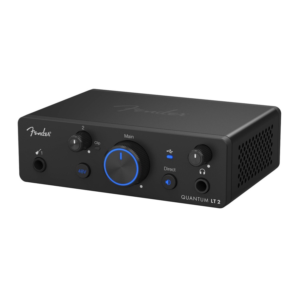 Fender Studio Quantum LT 2 USB-C Audio Interface with MAX-HD Mic Preamp