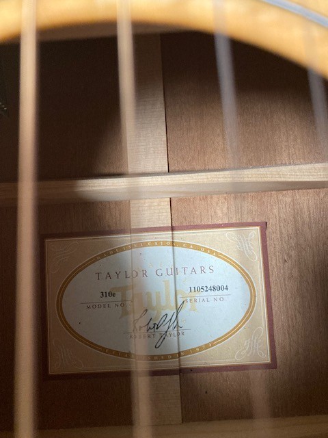 Taylor 310E Guitar
