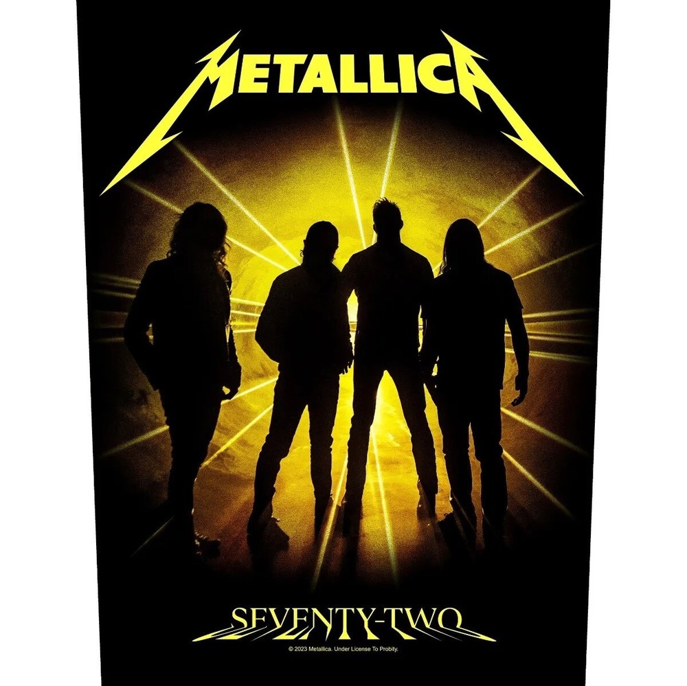 METALLICA official XLG back patch -seventy-two