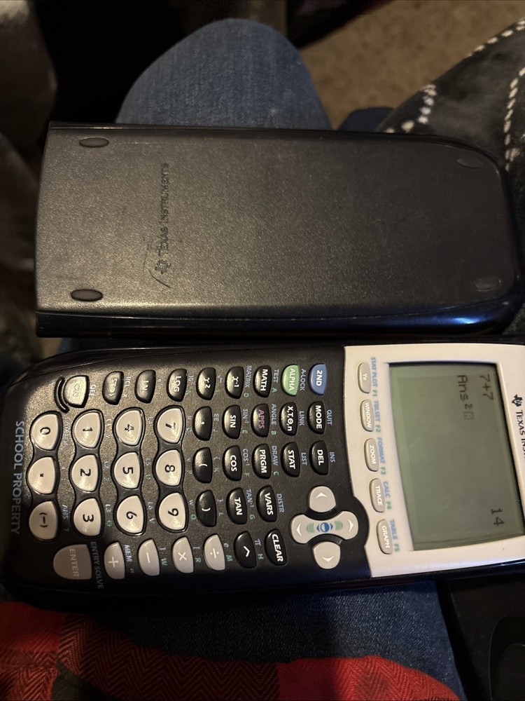 Texas Instruments TI-84 Plus Color Graphing Calculator - Black