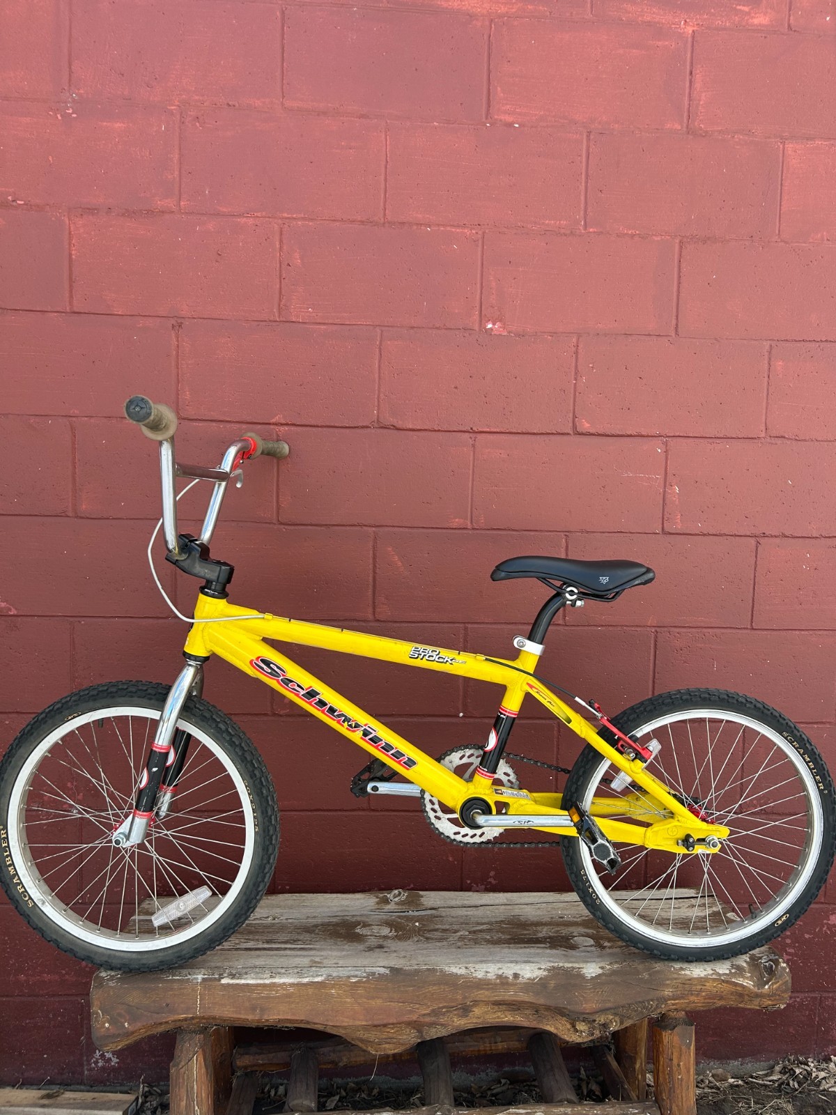 Schwinn Pro Stock Special Edition Yellow BMX Bike