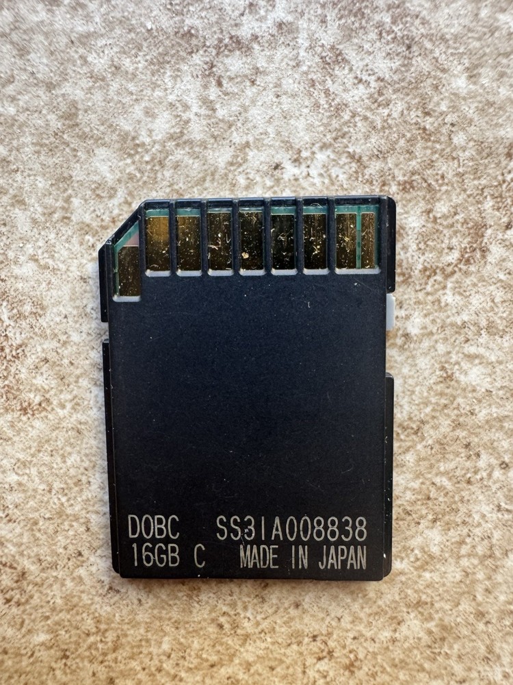 25920 4HB0A OEM NAVIGATION SD MEMORY CARD