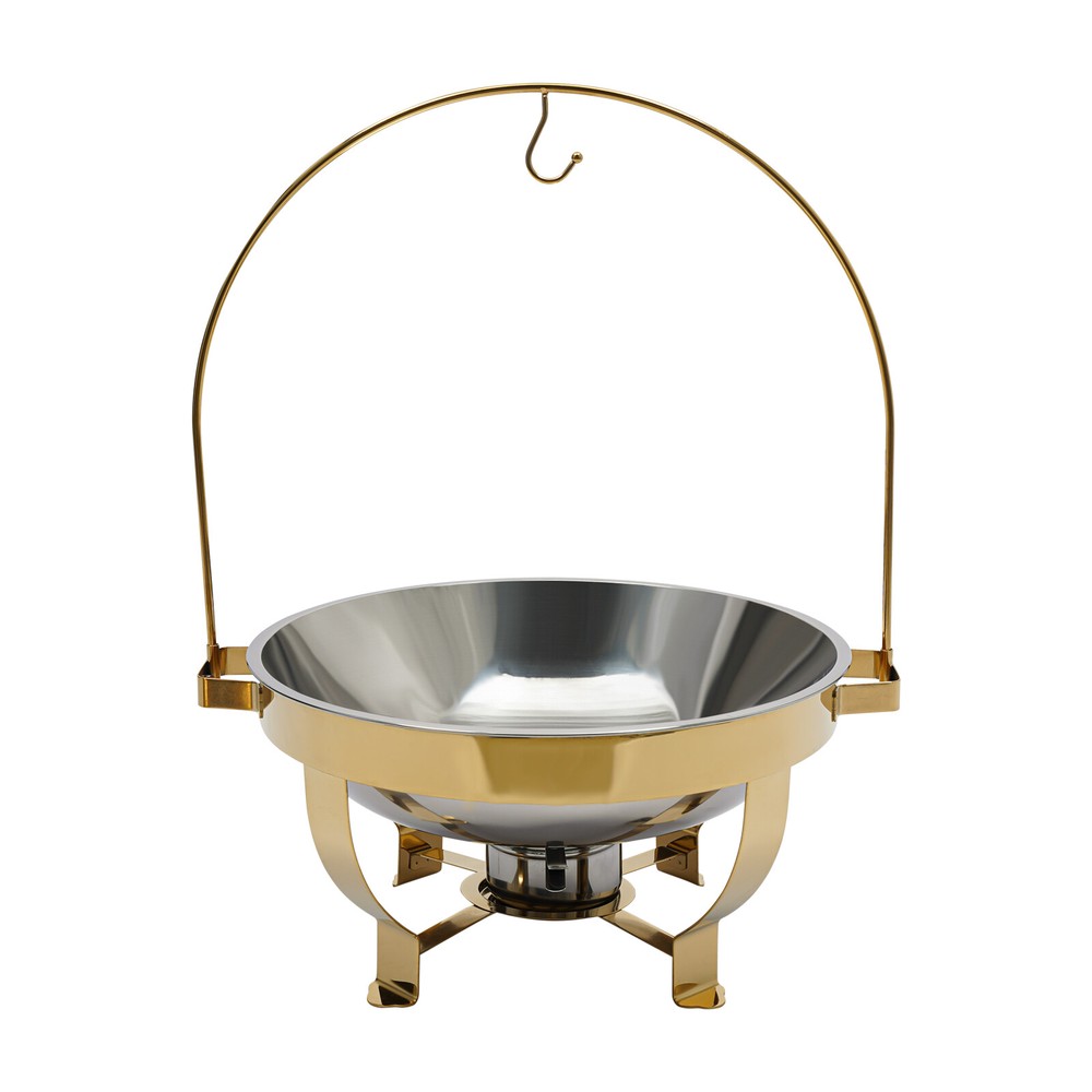 Gold Chafing Dish Buffet Set, Buffet Servers, Round Buffet Sets