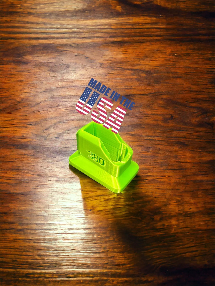 2 Pack Smith & Wesson M&P Shield EZ 380 Lime Green Speedloader Mag Loader