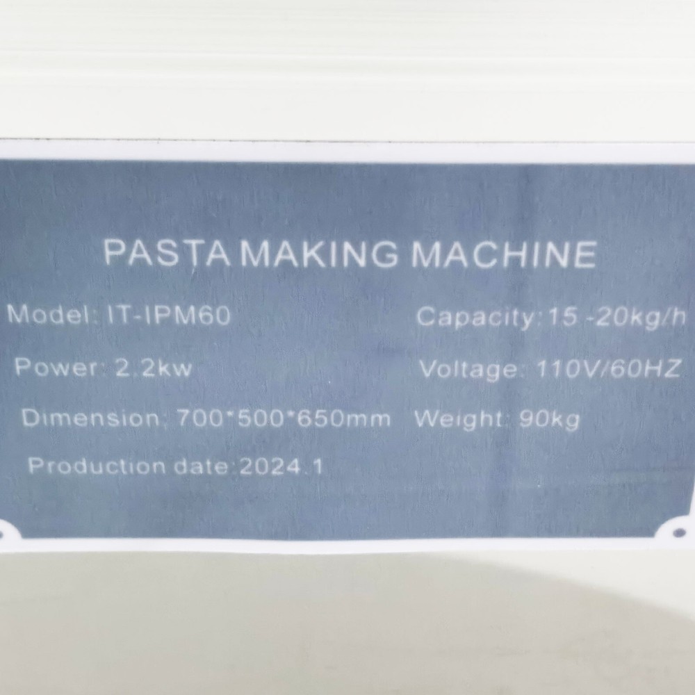 110V Automatic Spaghetti Machine Pasta Processing Machine Fusilli Pasta Machine