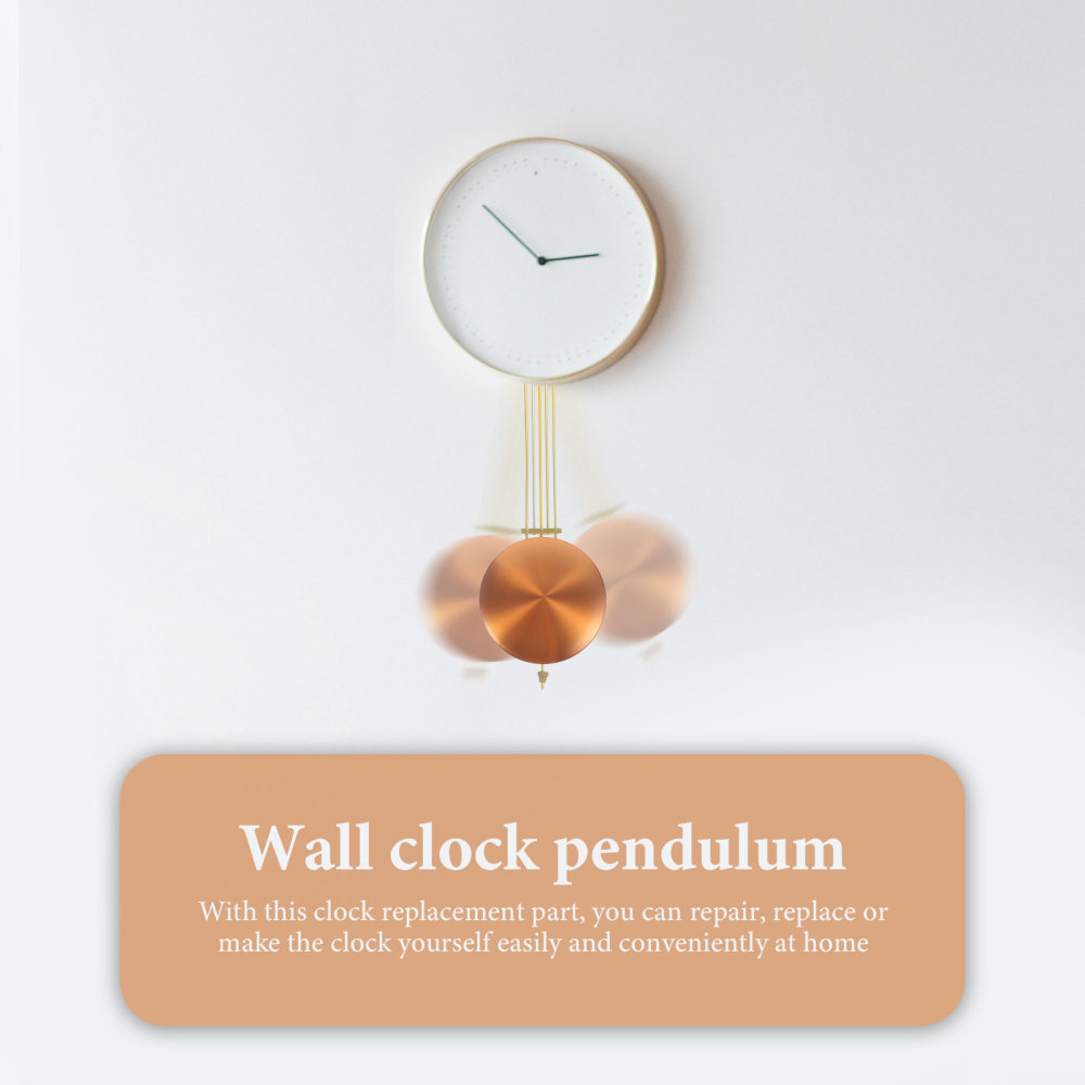 Metal Long Clock Pendulum Replacement Parts for Wall Clocks