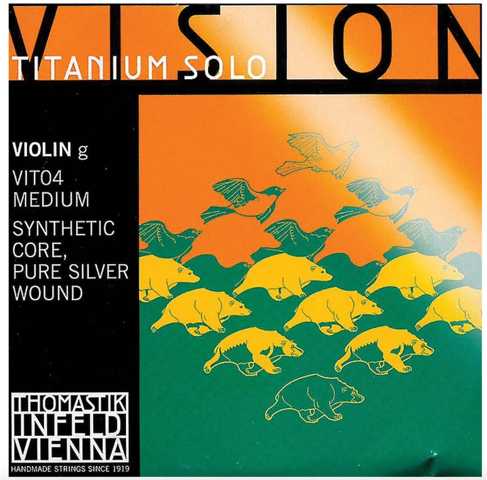 Vision Titanium Solo Violin G String NEW! Not opened