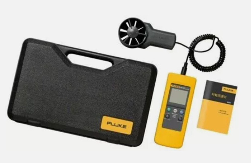 NEW FLUKE 925 Impeller Anemometer Meter Wind Velocity Temperature