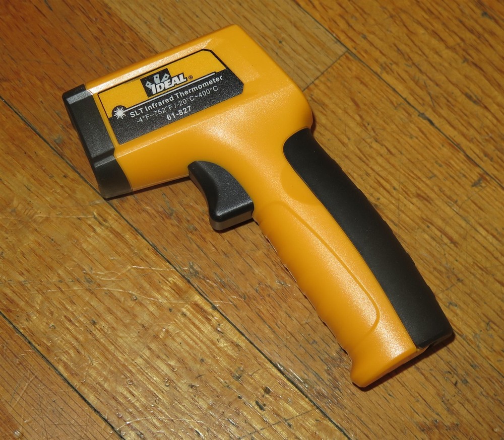 Ideal SLT Infrared Thermometer with Laser Pointer 61-827