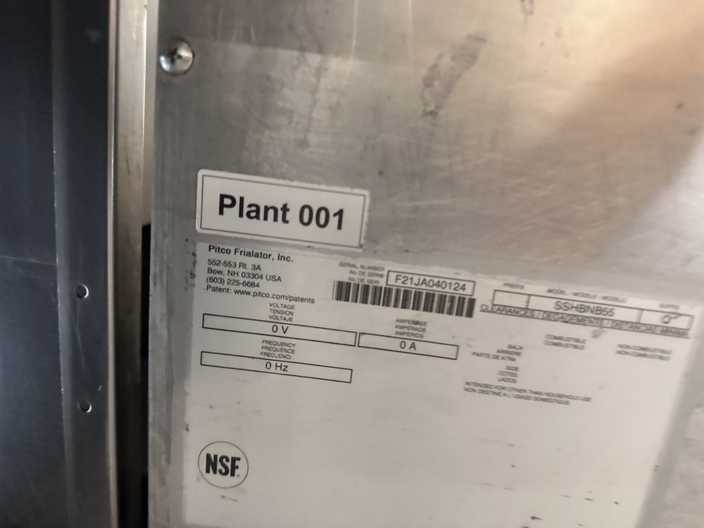 Pitco SSHBNB55 Dump Station