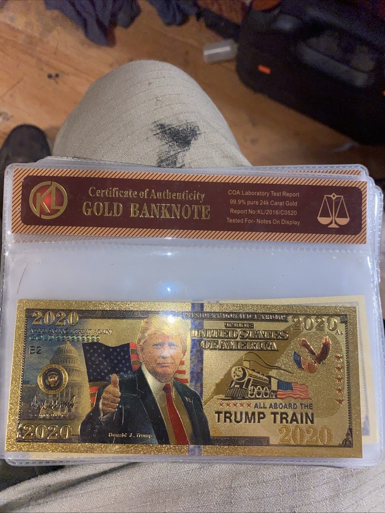 President Trump Gold Notes