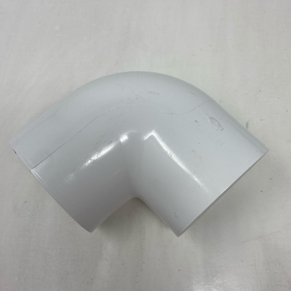 Spears 406-025 PVC 90° Elbow, Sch 40, White, 2-1/2" Socket x Socket