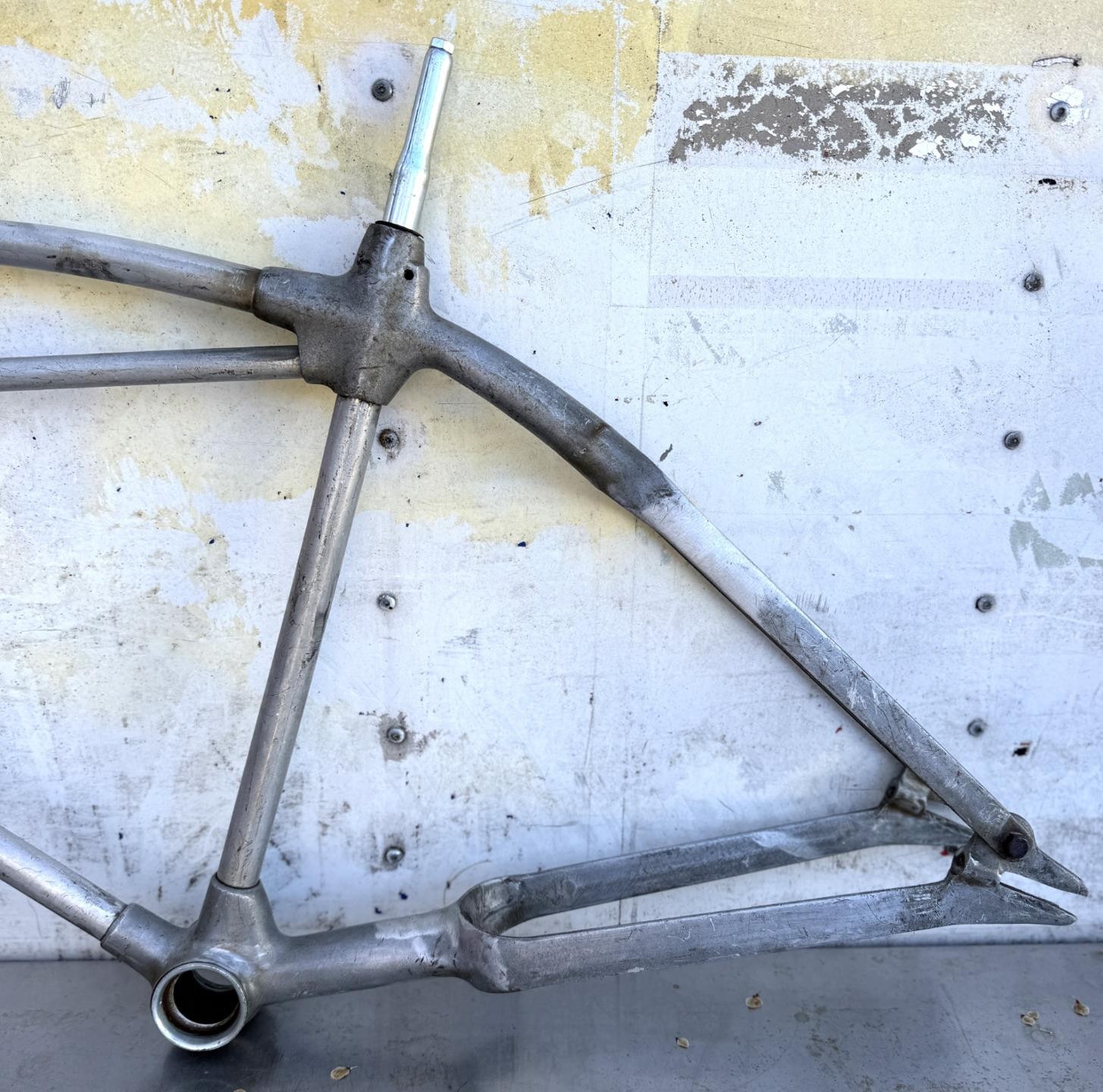 antique prewar Montgomery Wards DURALIUM men's frame set Monark Silver King