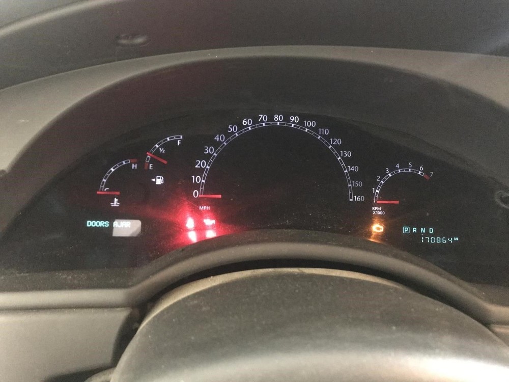 Speedometer Cluster MPH Without Navigation Display Fits 07 PACIFICA 2472860