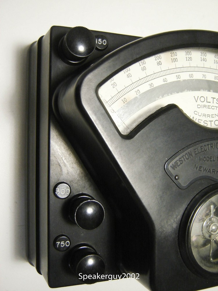 Weston Model 1 DC- Direct Current Milliammeter / 64286 -- KT