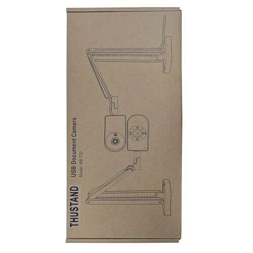 Thustar 8mp Document Camera & Webcam 4k With Dual Microphones Usb Visualiser A3s