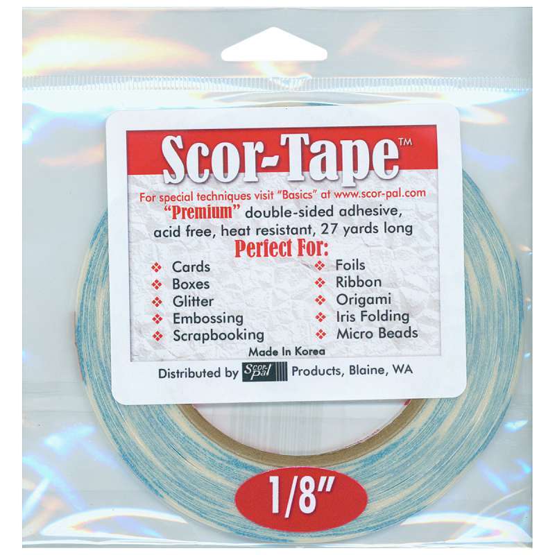 Scor-Tape .125"X27yd