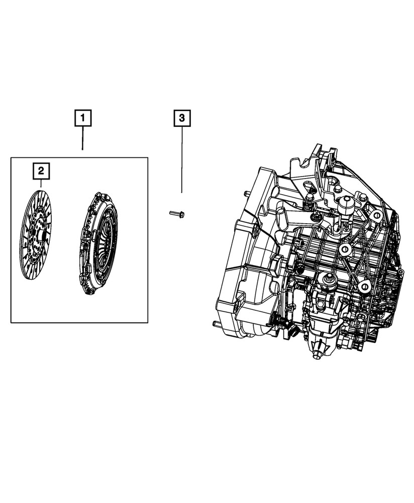 Genuine Mopar Hex Head Bolt 6508455AA