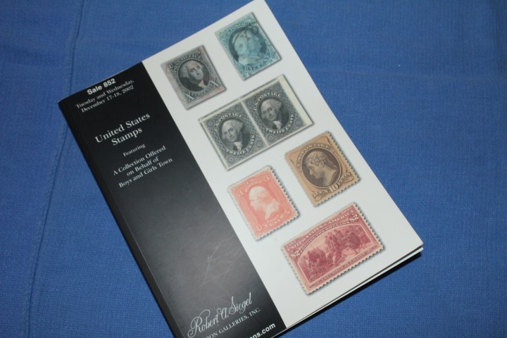 Siegel Auction Dec 2002 US Stamps #852 INCLUDES REALIZATIONS BlueLakeStamps