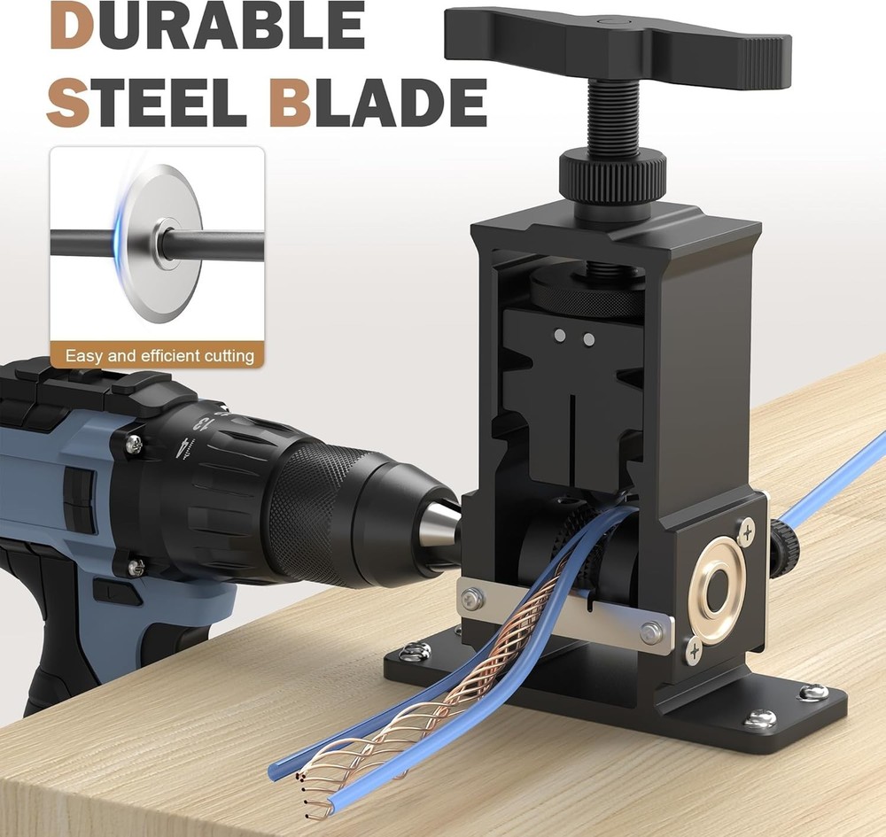 Adjustable Wire Stripper Machine Upgraded Drill-powered Stripper Automaticall...