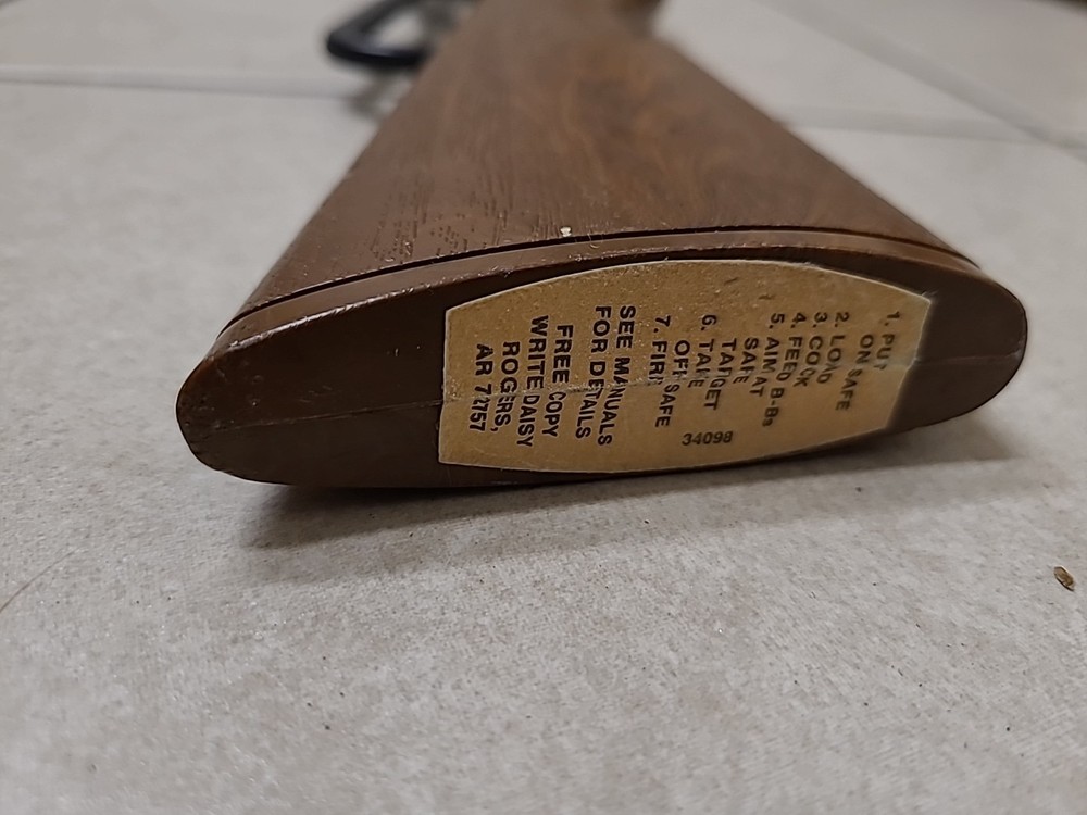 Antique Daisy 105B BB gun