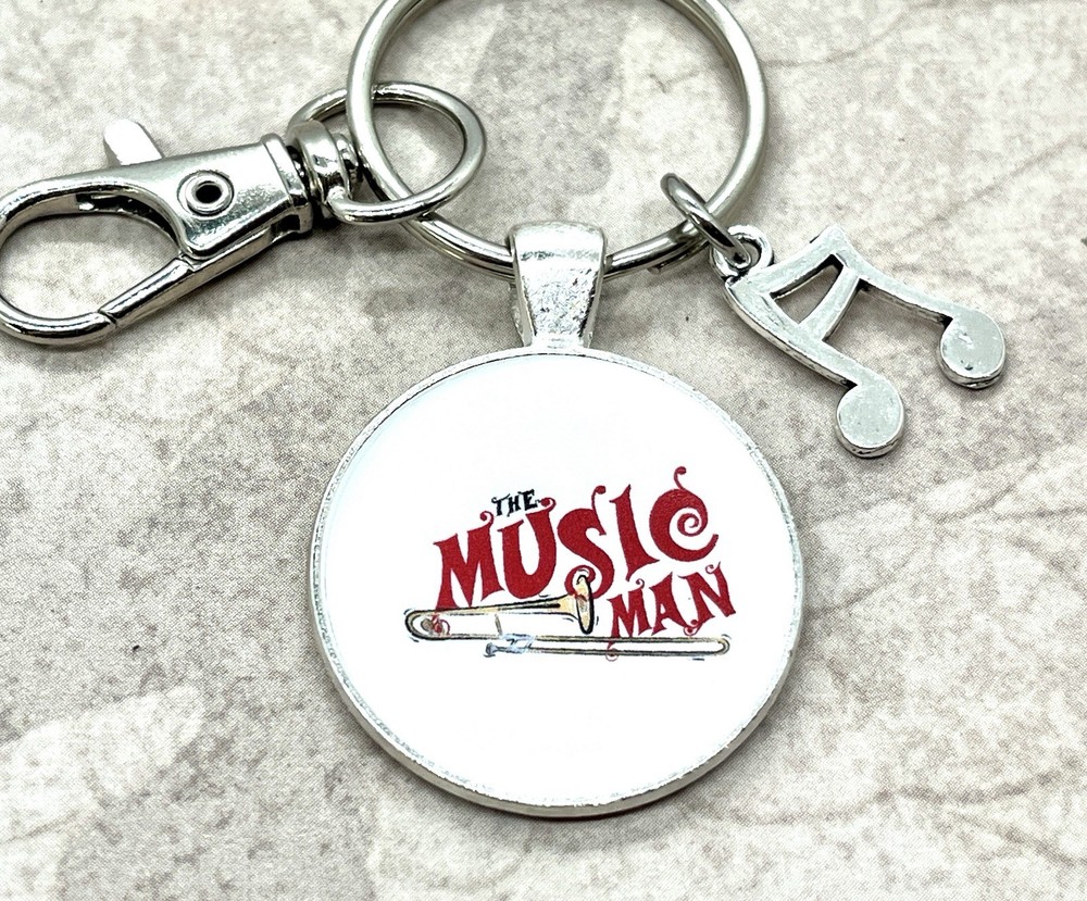 Music Man Broadway Musical  keychain