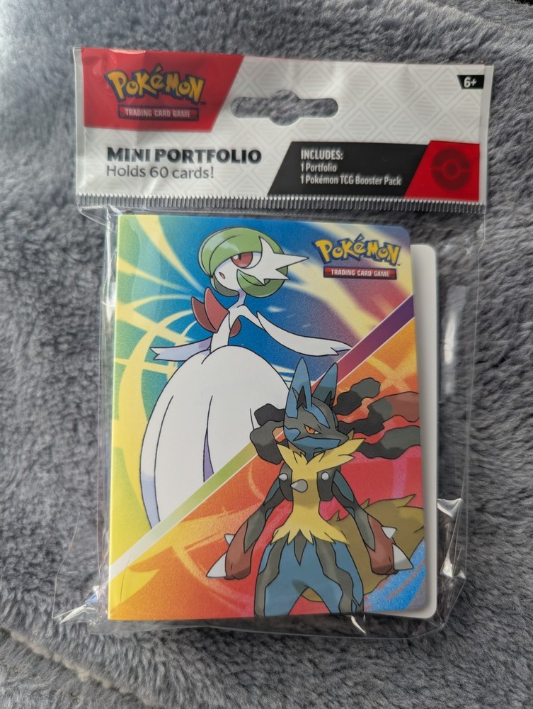 Pokemon TCG Mega Evolution Mini Portfolio - NO PACK - NEW - MINT - BINDER ONLY