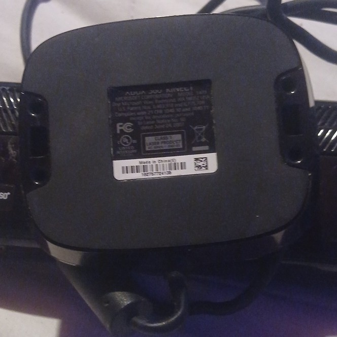 Microsoft Xbox 360 Kinect Motion Camera Sensor Black Model 1414