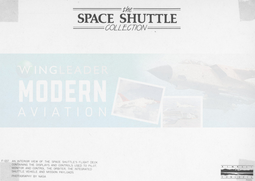 Space Shuttle Flight Deck - Discovery - NASA - Original Post Card