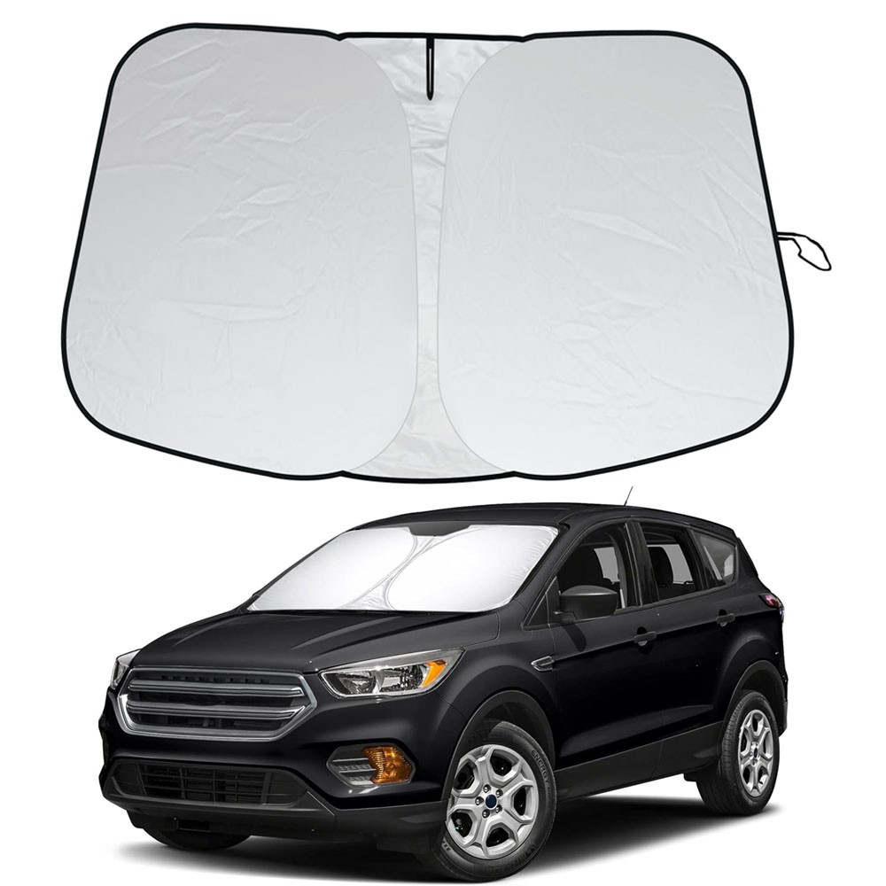 Front Window Sunshade Sun Visor Protector Blocks UV Rays For Ford Escape 2013-19