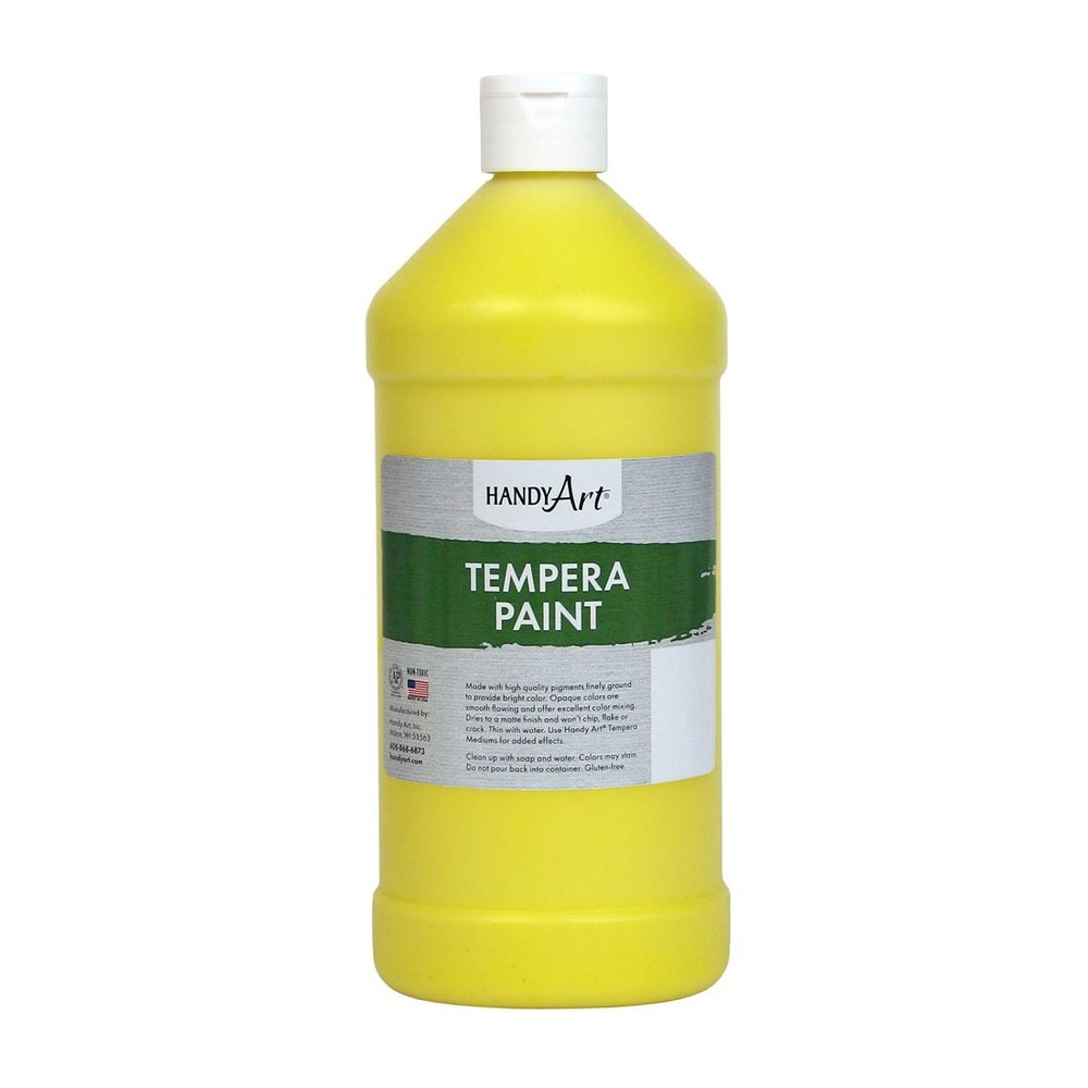Handy Art Tempera Quart Yellow